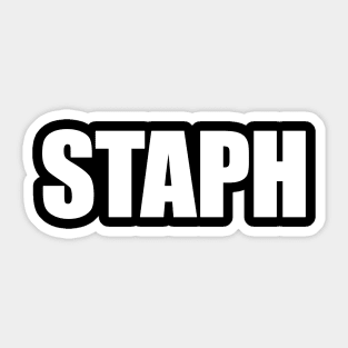 STAPH Uniform Sticker